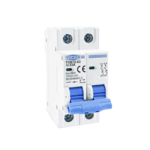 2P DC 1000V Solar Mini Disjuntor 32A DC para o Sistema PV
