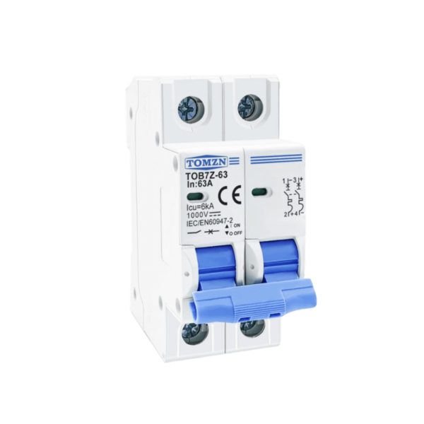 2P DC 1000V Solar Mini Disjuntor 32A DC para o Sistema PV